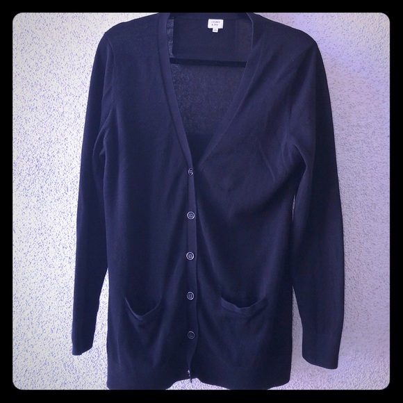 crown & ivy Sweaters - Crown & Ivy Cardigan - Black